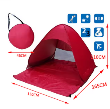 SunShield™ Pop-up Strandtent (UPF 50+)